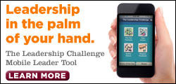 Leadership in the Palm of Your Hand Banner Ad